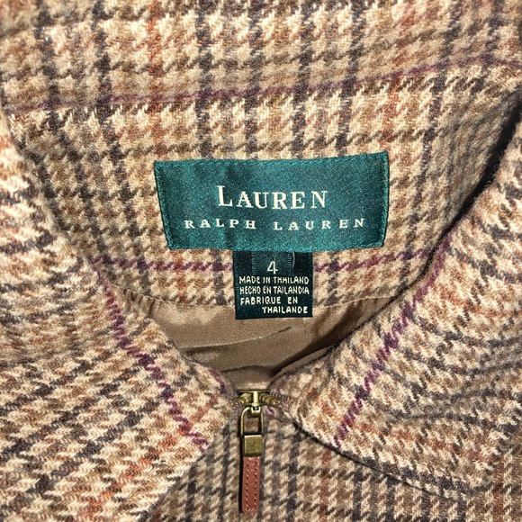 Lauren Ralph Lauren Zip Front Blazer Jacket - Picture 4 of 7